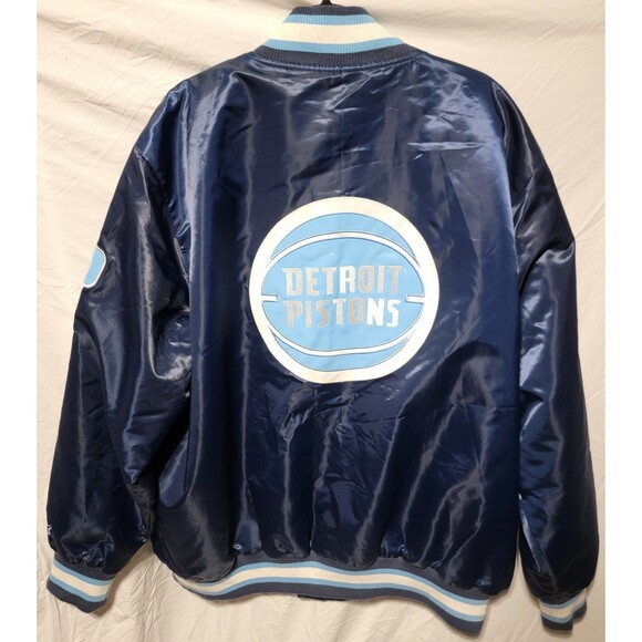 Vintage Detroit Pistons Starter x Ty Mopkins Full Snap Jacket - Picture 2 of 4